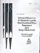  Notenblätter Ceremonial Music from the German Baroque - Processional Set 2