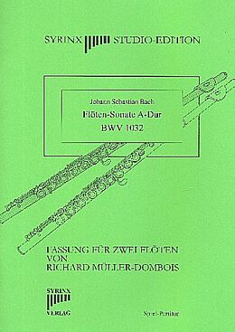 Johann Sebastian Bach Notenblätter Sonate A-Dur BWV1032