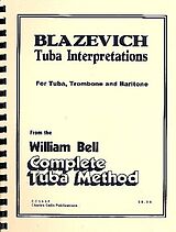  Notenblätter Blazevich Tuba Interpretations
