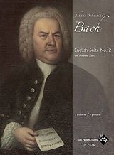 Johann Sebastian Bach Notenblätter English Suite no.2 BWV807