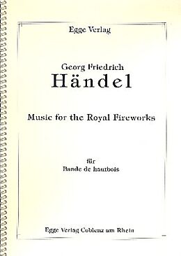 Georg Friedrich Händel Notenblätter Music for the royal Fireworks