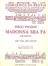 Diego Pisador Notenblätter Madonna mia