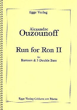 Alexandre Ouzounoff Notenblätter Run for Ron II