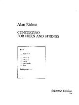 Alan Ridout Notenblätter Concerto