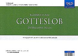  Notenblätter Bläserbuch zum Gotteslob (Diözesanteil Fulda)