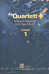  Notenblätter 4 x Quartett + Band 1