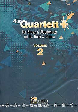  Notenblätter 4 x Quartett + Band 2