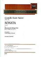 Camille Saint-Saëns Notenblätter Sonate op.168