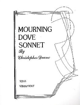 Christopher Deane Notenblätter Mourning Dove Sonnet