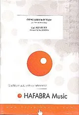 Carl Reinecke Notenblätter Concerto in D Major