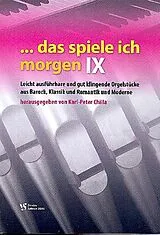  Notenblätter Das spiele ich morgen Band 9