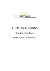 Thomas Tomkins Notenblätter 5 Consort Anthems