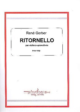 René Gerber Notenblätter Ritornello