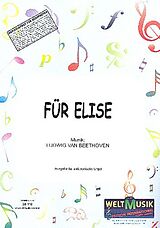 Ludwig van Beethoven Notenblätter Für Elise