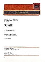 Isaac Manuel Albéniz Notenblätter Sevilla