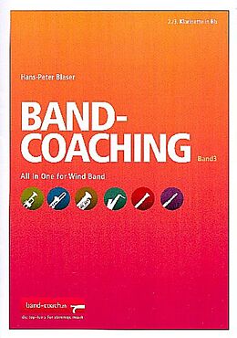Hans-Peter Blaser Notenblätter Band-Coaching Band 3