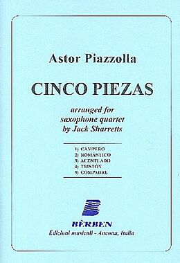Astor Piazzolla Notenblätter 5 Piezas