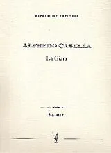 Alfredo Casella Notenblätter La giara