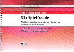 Helmut Michael Brand Notenblätter 33 x Spielfreude