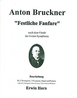 Anton Bruckner Notenblätter Festliche Fanfare