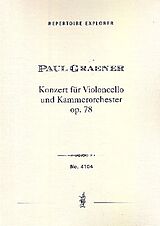 Paul Graener Notenblätter Konzert op.78