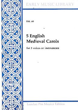  Notenblätter 5 English medieval Carols