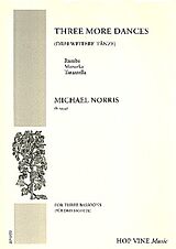 Michael Norris Notenblätter 3 more Dances