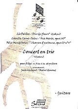  Notenblätter Concert en trio vol.2