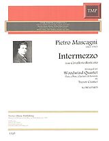Pietro Mascagni Notenblätter Intermezzo