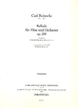 Carl Reinecke Notenblätter Ballade op.288