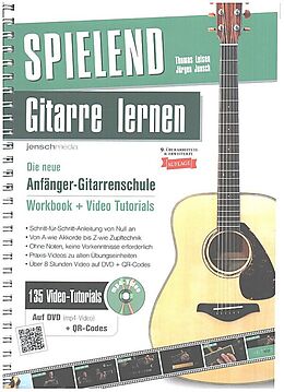 Thomas Leisen Notenblätter Spielend Gitarre Lernen (+QR-Codes+mp4-Video)