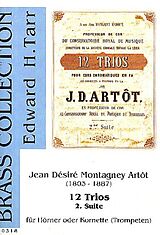 Jean Desire Artot Notenblätter 12 Trios