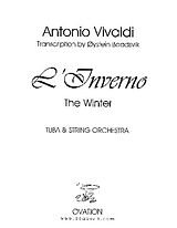 Antonio Vivaldi Notenblätter LInverno