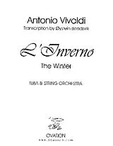 Antonio Vivaldi Notenblätter LInverno
