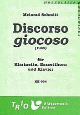 Meinrad Schmitt Notenblätter Discorso giocoso