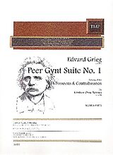 Edvard Hagerup Grieg Notenblätter Peer Gynt Suite no.1