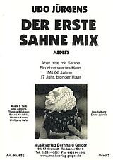 Udo Jürgens Notenblätter Der erste Sahne Mix (Medley)