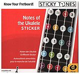  Instrumente+Zubehör Notes of the Ukulele Sticker