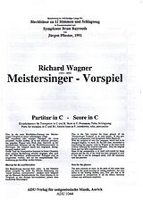 Richard Wagner Notenblätter Meistersinger - Vorspiel
