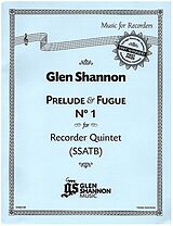 Glen Shannon Notenblätter Preludes & Fugue no.1