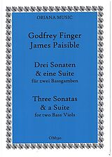  Notenblätter 3 Sonaten und eine Suite