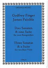  Notenblätter 3 Sonaten und eine Suite