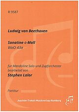 Ludwig van Beethoven Notenblätter Sonatine c-Moll WoO43a