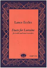 Lance Eccles Notenblätter Duets for Lorraine