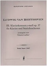 Ludwig van Beethoven Notenblätter Klavierkonzert Nr.3 c-Moll op.37