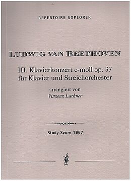 Ludwig van Beethoven Notenblätter Klavierkonzert Nr.3 c-Moll op.37
