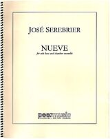 José Serebrier Notenblätter Nueve
