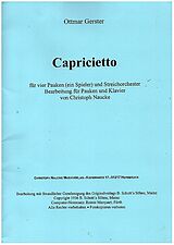 Ottmar Gerster Notenblätter Capricietto