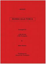 Wolfgang Amadeus Mozart Notenblätter Rondo alla turca KV331