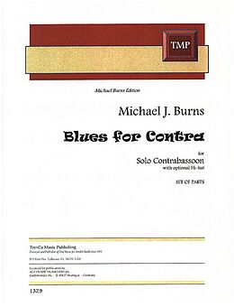 Michael J. Burns Notenblätter Blues for Contra